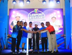Buka Kegiatan Entertennis 2024, PJ Gubernur Lampung : Olahraga Adalah Sarana Yang Efektif Untuk Membangun Karakter dan Disiplin