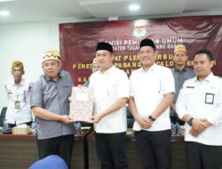 KPU Tubaba Resmi Tetapkan NoNa Menjadi Bupati dan Wakil Bupati Terpilih Tubaba 