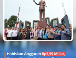 Menelan Anggaran Sebesar Rp. 359 M PJ Bupati Tanggamus Mulyadi Irsan Meresmikan Taman Kota Ir Soekarno