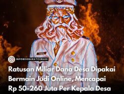 Puluhan Miliar Dana Desa ‘Raib’ untuk Judi Online, PPATK Ungkap Skandal Kepala Desa