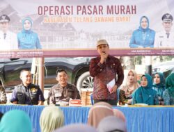 Dibulan Ramadhan, Pemkab Tubaba Gelar Operasi Pasar Murah