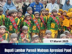 Parosil Apreasiasi PAUD Alif Didik Anak Sejak Dini
