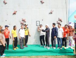 Wakil Bupati Nadirsyah Buka Kejuaraan Provinsi Panjat Tebing Lampung Tahun 2025 di Tubaba