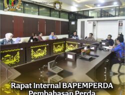 Bapemperda DPRD Lampung Bahas Raperda Insentif Investasi dan RPJMD 2025-2029