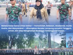 Pemkot Kota Bandarlampung Apel Siaga Bencana