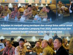 Pemprov Lampung Gelar Rakor Lampung Fest 2025, Persiapan Pesta Budaya dan Ekonomi Kreatif Terbesar di Lampung