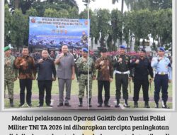 Ketua Komisi 1 DPRD Lampung Hadiri Upacara Operasi Gaktib Dan Yustisi Polisi