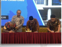 Ketua DPRD Provinsi Lampung A. Giri Akbar, SE., MBA, menghadiri sekaligus memberikan sambutan dalam Acara Penyerahan Laporan Hasil Pemeriksaan (LHP) Semester II Tahun 2025 oleh Badan Pemeriksa Keuangan Republik Indonesia (BPK RI)