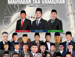 Segenap Anggota DPRD Pesibar Mengucapkan Marhaban Ya Ramadhan
