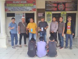 Berhasil Ungkap Kasus Curat, Polsek Abung Selatan Amankan Tiga Pelaku