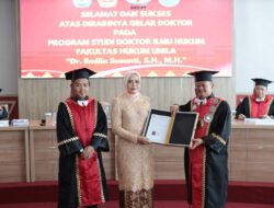 Putri Asli Tulang Bawang Barat Raih Gelar Doktor, Usulkan Konsep Pengayaan Tidak Sah Perkuat Pemberantasan Korupsi